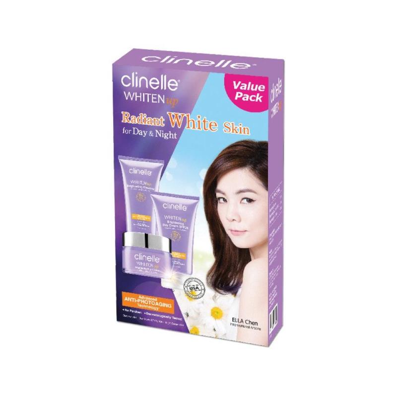 Buy CLINELLE Whiten Up Radiant White Skin Value Pack 1s Singapore
