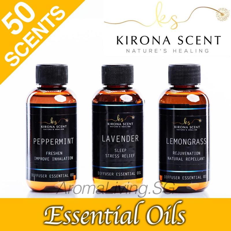 Buy ★LAZADA SPECIAL PRICE★ 120ML Aromatherapy Essential Oils. More than 50 Scents. 100% Natural Botanical Extracts. Chemical Free. For use with Aroma Diffusers, Air Revitalizers, Air Purifiers, Humidifiers. Singapore