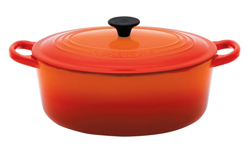Le Creuset Cast Iron Oval French Oven 23cm, Classic (Flame) Singapore