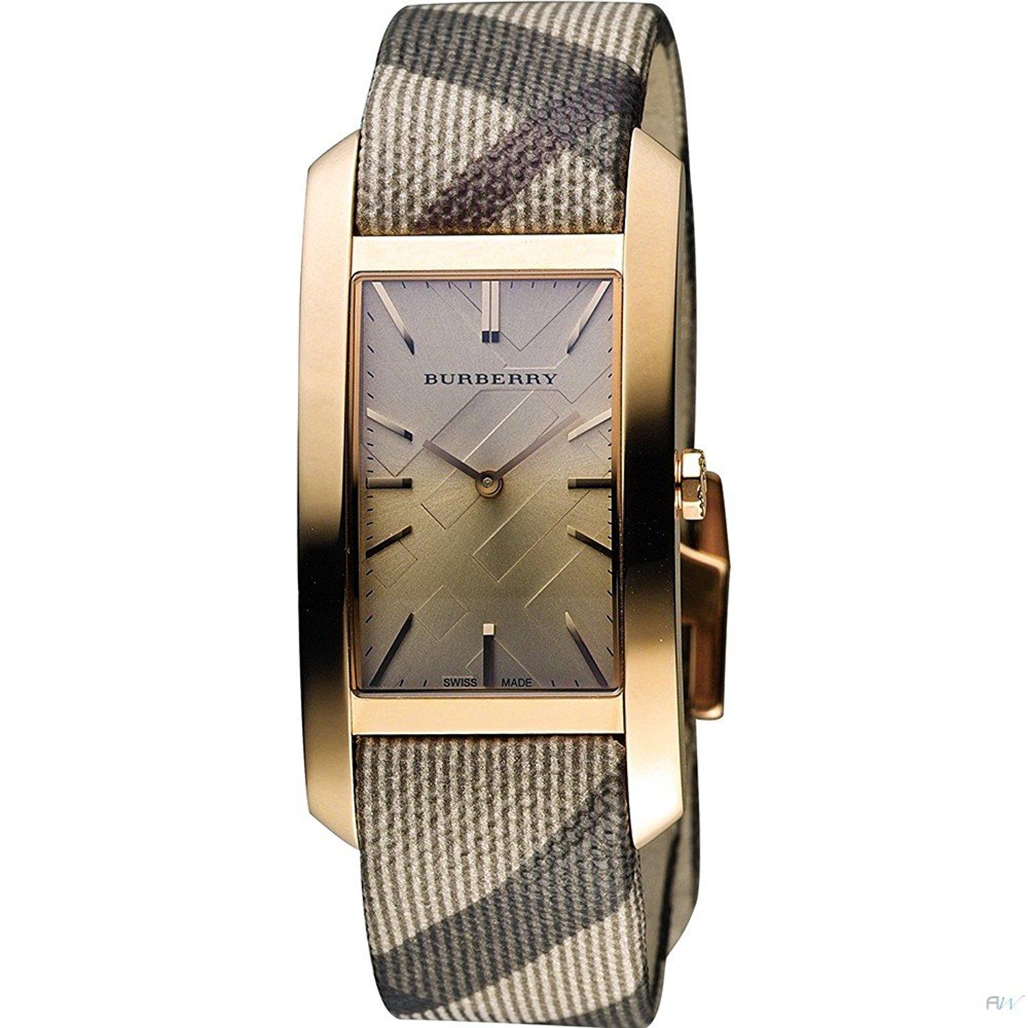 burberry watch rose gold womens