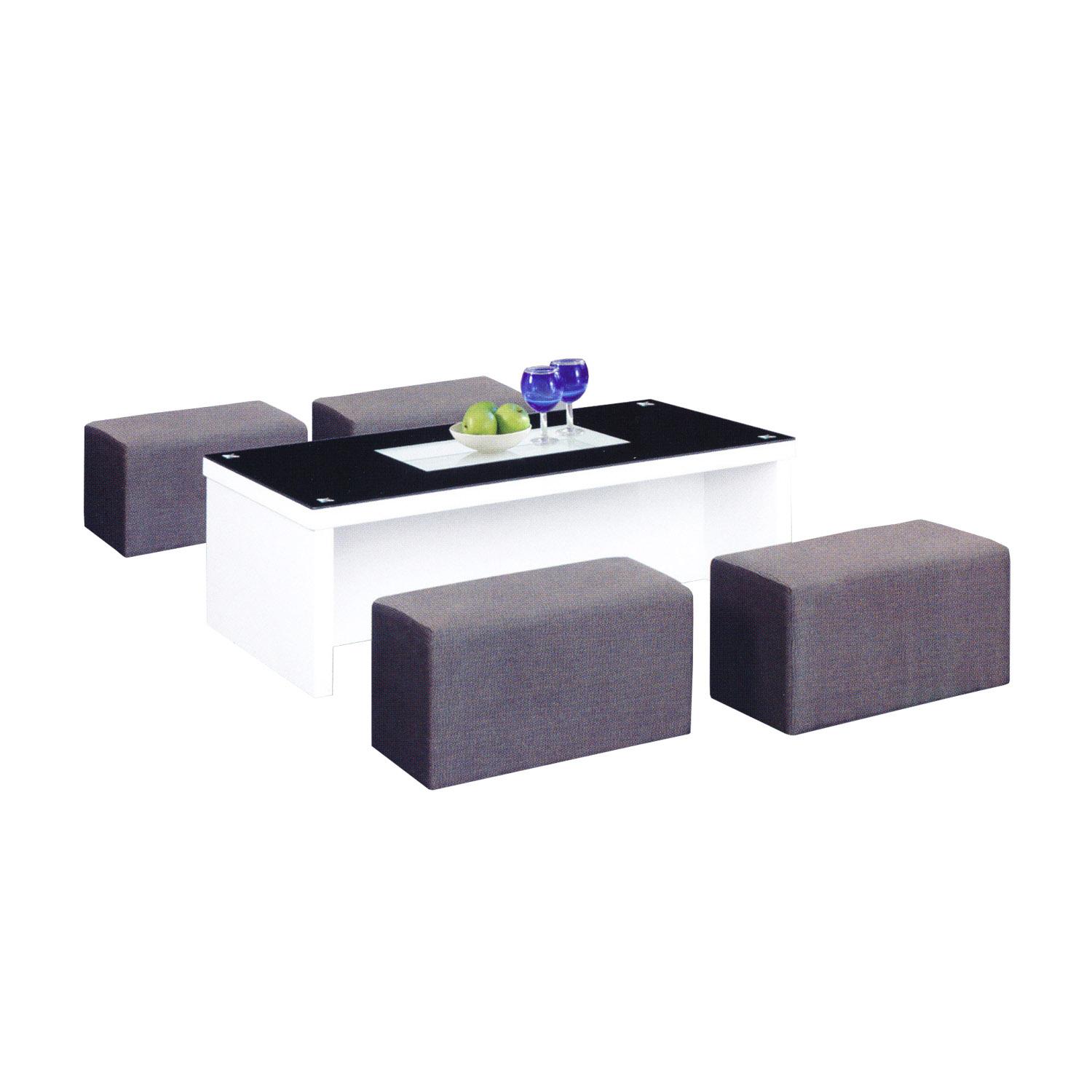 LIVING MALL_Ammar 2 Coffee Table + Tool_FREE DELIVERY