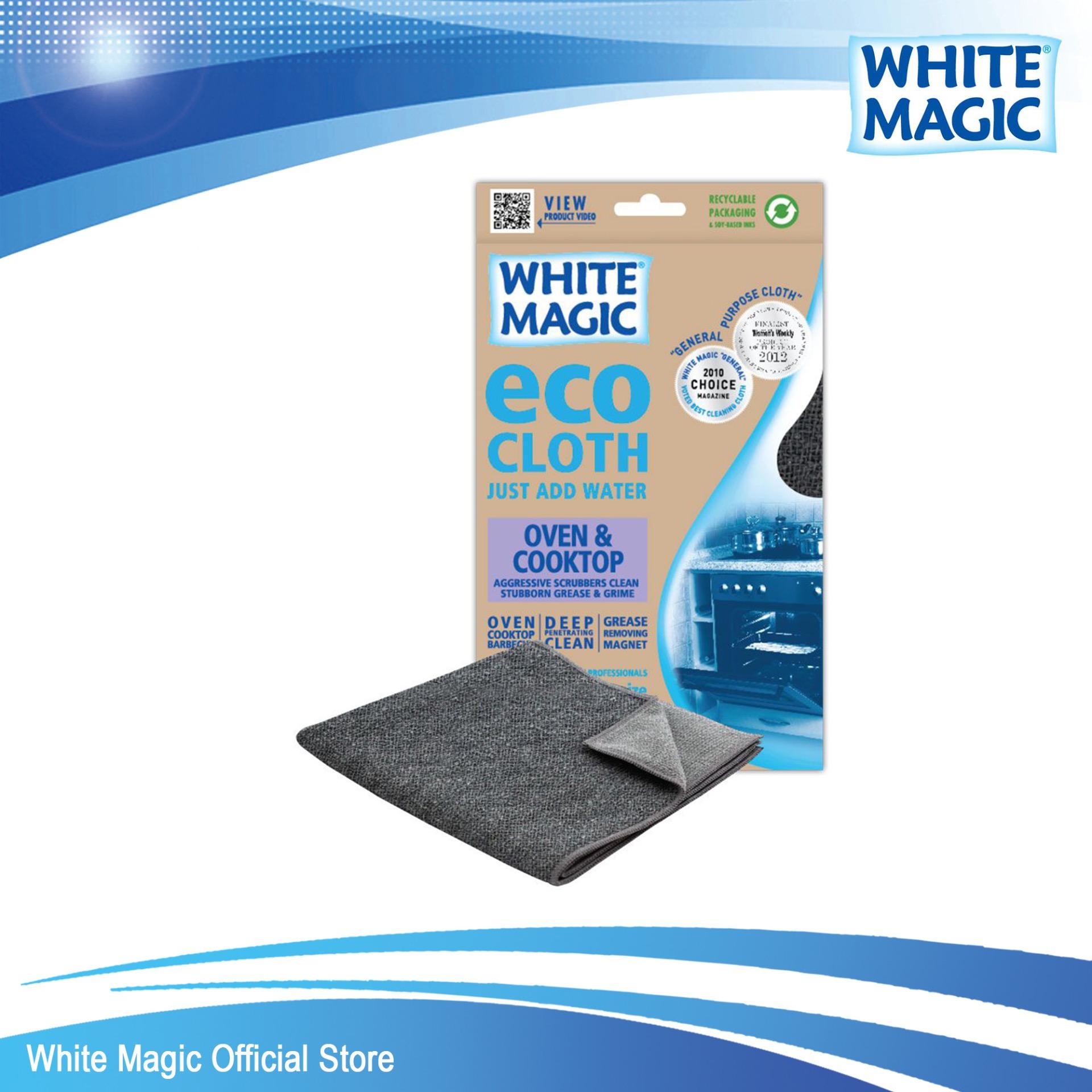 White Magic Microfibre Oven & Cooktop Eco Cloth For Oven And Cooktop Easy Cleaning / Use Only Water By White Magic Official Store