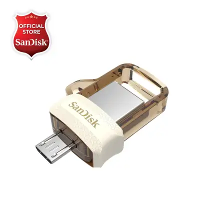 SanDisk Ultra Dual Drive m3.0 32GB USB 3.0 OTG Flash Drive SDDD3 (Grey/Gold)