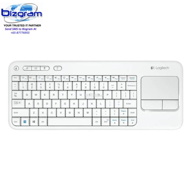 Logitech Wireless Touch Keyboard  K400 Plus - White - AP 920-007166 Singapore