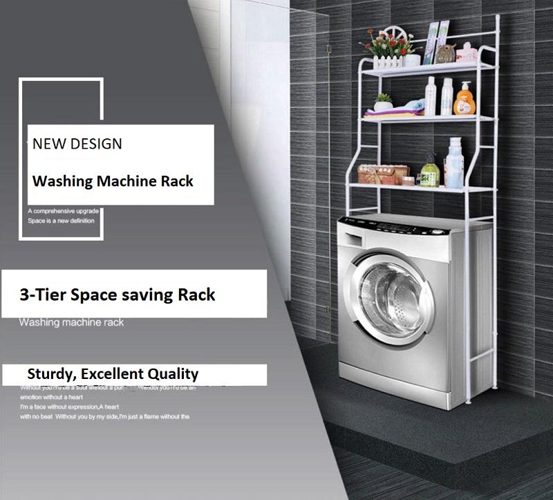 NOOKS - TVÄTTNING Washing Machine 3-Tier Space Saving Rack