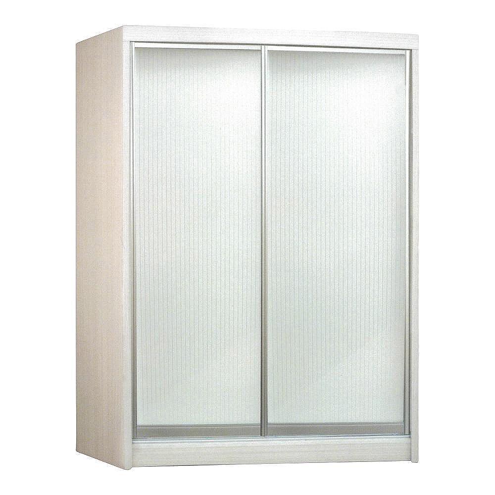 A-STAR CHEAPEST DORIS 4FT SLIDING WARDROBE IN LIMEWASH