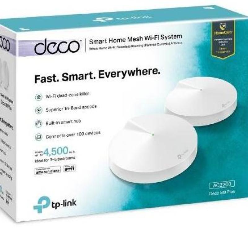 Tp-link AC2200 Smart Home Mesh Wi-Fi System Deco M9 Plus