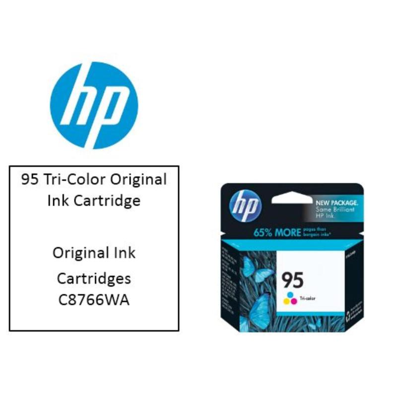 HP 95 Tri-color Original Ink Cartridge C8766WA For HP Deskjet 460cb / 6840 / 9800 / Officejet 100 / 150 / 6210 / 6310 / 7210 / 7410 / H470b / K7100 / HP PSC 1510 / 1610 / HP Photosmart 2575 / 2610 / 335 / 375 / 385 / 475 / 7830 / 8030 / 8450 / 8750 /C3180 Singapore