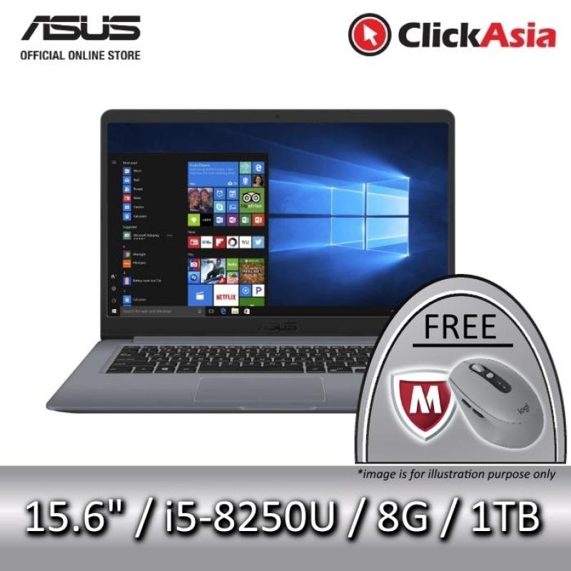 ASUS VivoBook 15 (X510UF-BR154T) - 15.6/i5-8250U/8GB DDR4/1TB SATA/NVIDIA MX130 (Grey)