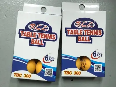 RCL TABLE TENNIS BALL PING PONG BALLS TWIN PACK 12 BALLS