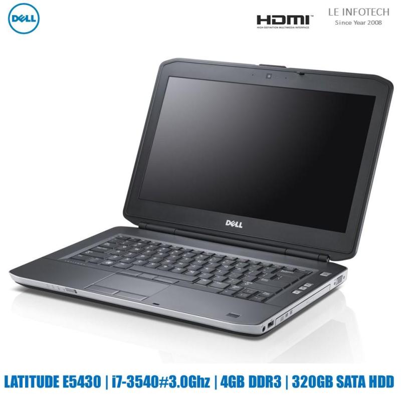 Dell Latitude E5430 14.1in Laptop i7-3540#3.0Ghz 4GB DDR3 320GB HDD Win 10 Pro HDMI Wifi One Month Warranty-Refurbished