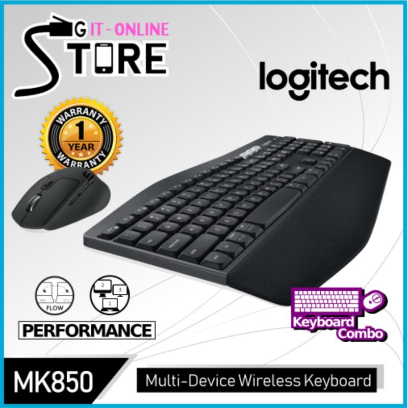 Logitech MK850 Multi-Device Performance Wireless Keyboard & Mouse Combo Singapore