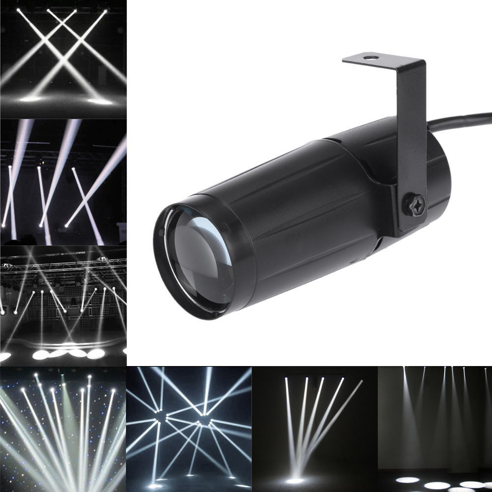 Total 5w White Beam Pinspot Light Spotlight Super Bright Lamp 5w White Beam Pinspot Light Spotlight