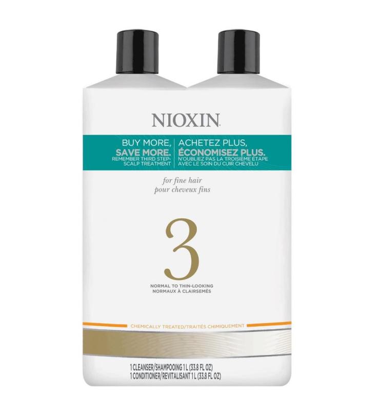 Buy NIOXIN NO.3 CLEANSER + CONDITIONER PROMOTION SET 2 X 1L Singapore