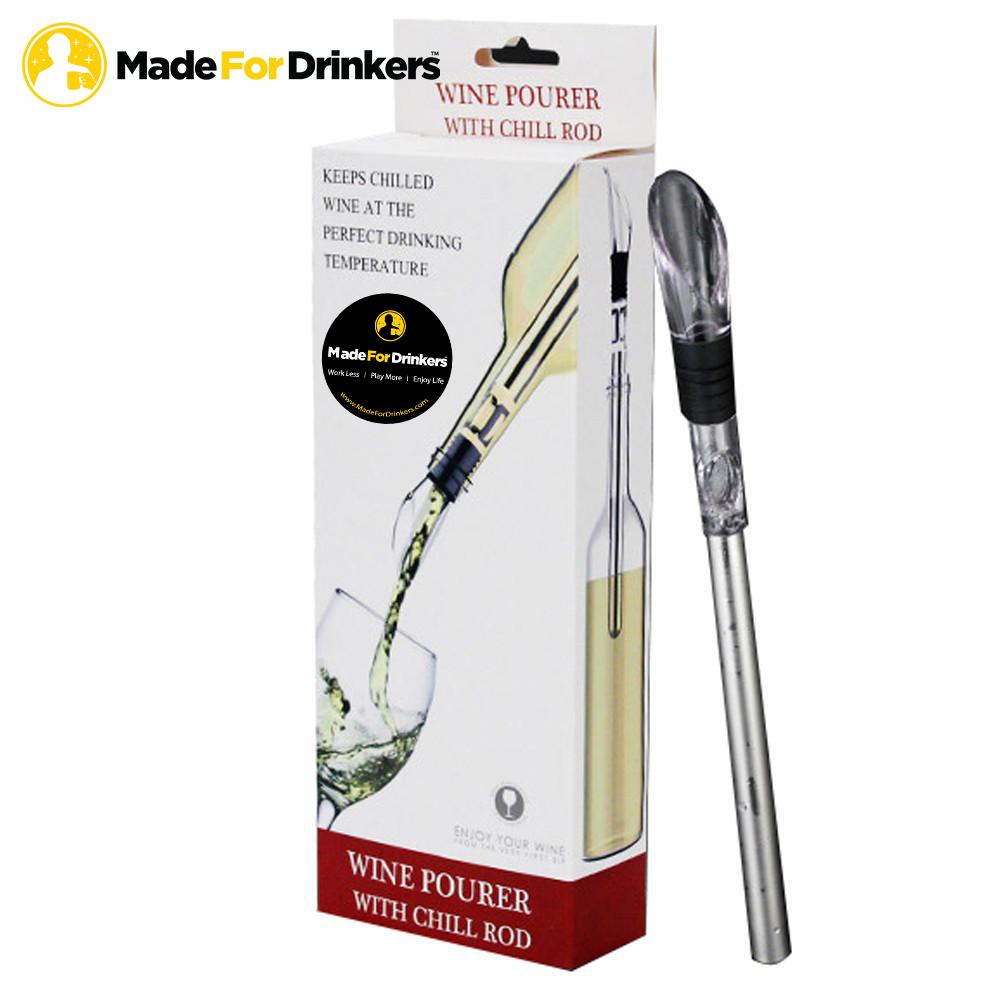 Wine Chiller & Stick (Black) – SanteDrinkware