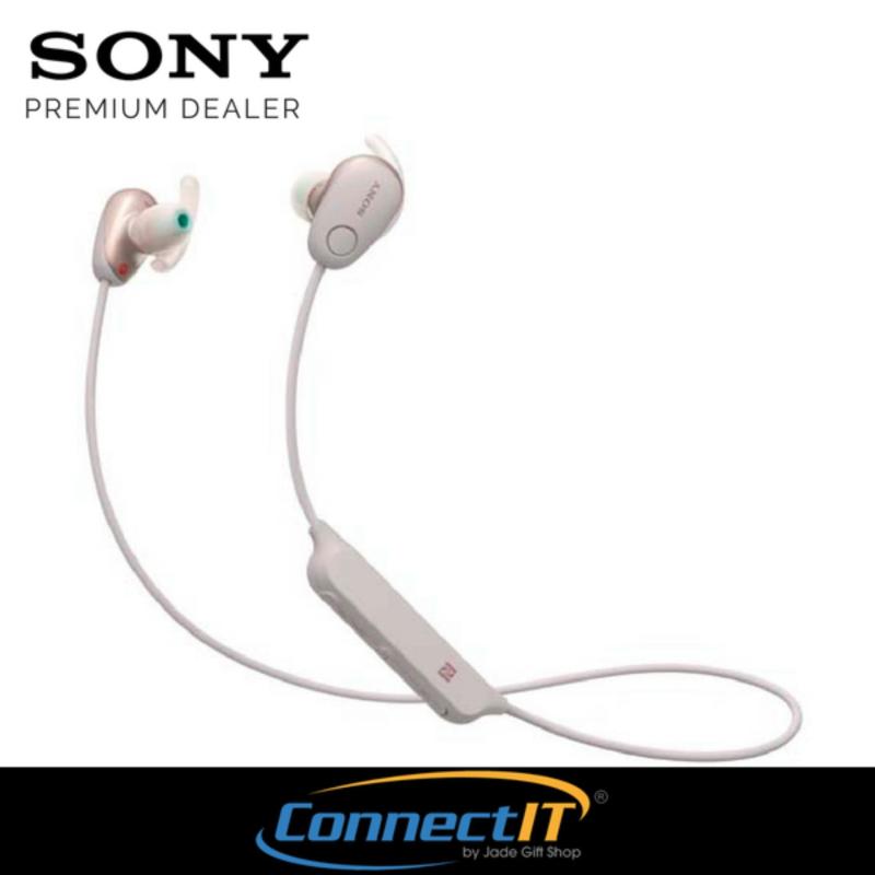 Sony WI-SP600N Wireless Noise-Canceling In-Ear Sports Headphones (Pink) Singapore