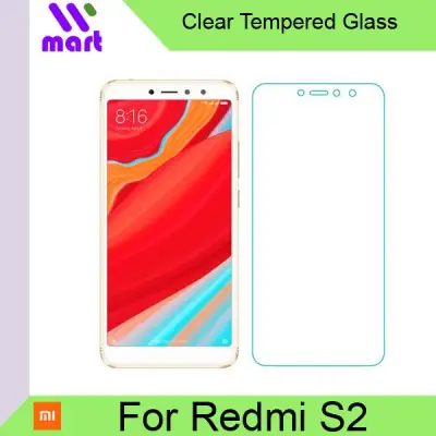 Clear Tempered Glass Screen Protector For Xiaomi Redmi S2