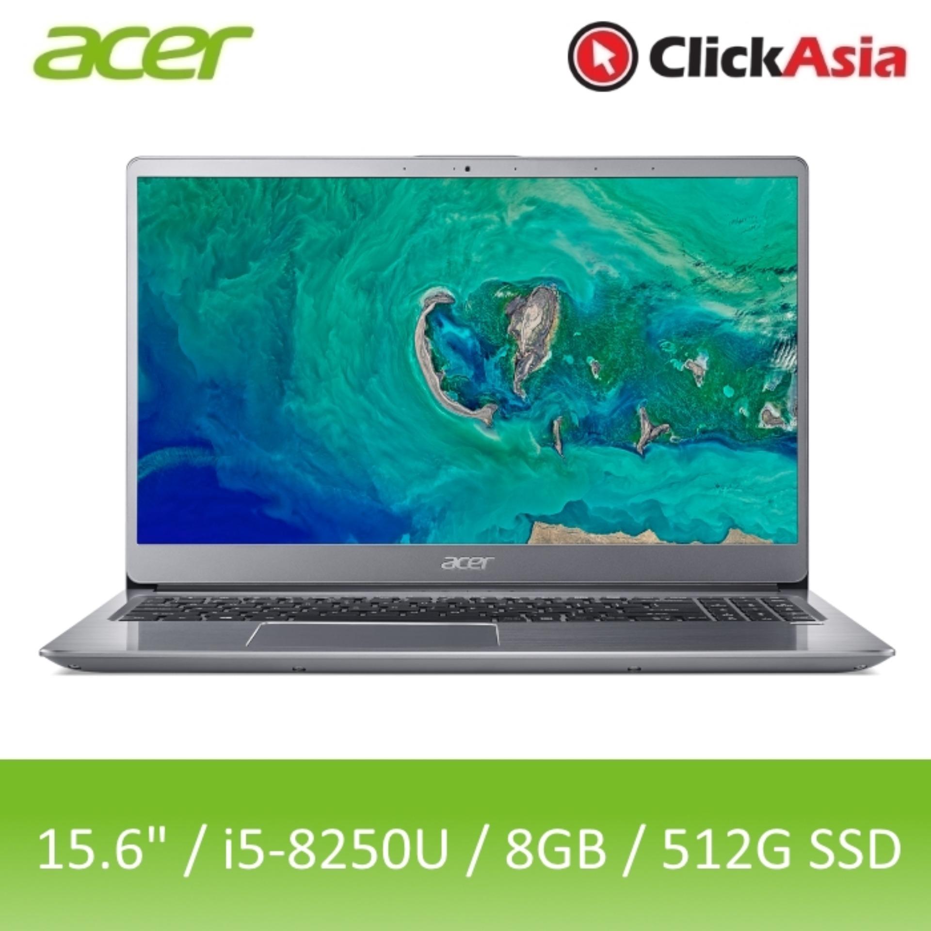 Acer Swift 3 (SF315-52G-57GG) - 15.6 FHD/i5-8250U/8GB DDR4/512GB SSD/Nvidia MX150/W10 (Silver)