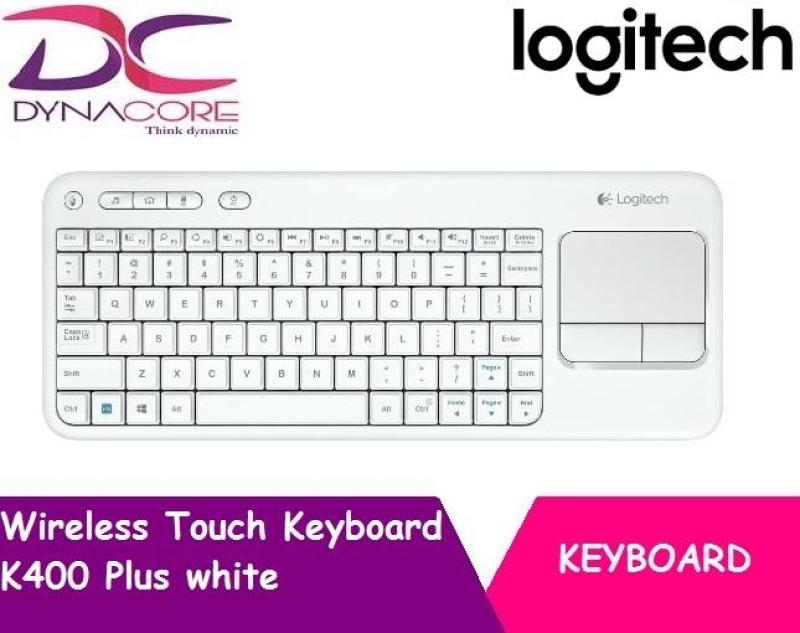 Logitech Wireless Touch Keyboard K400 Plus white Singapore