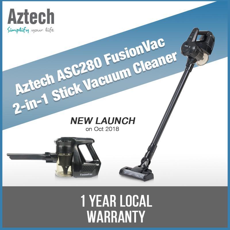 Aztech ASC280 FusionVac 2 in 1 Stick Vacuum Cleaner 1 Year Local Warranty Singapore