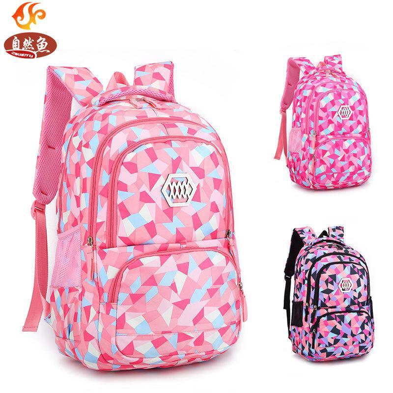 Chilrens School Bag students Girls Lightweight Backpack DJ8