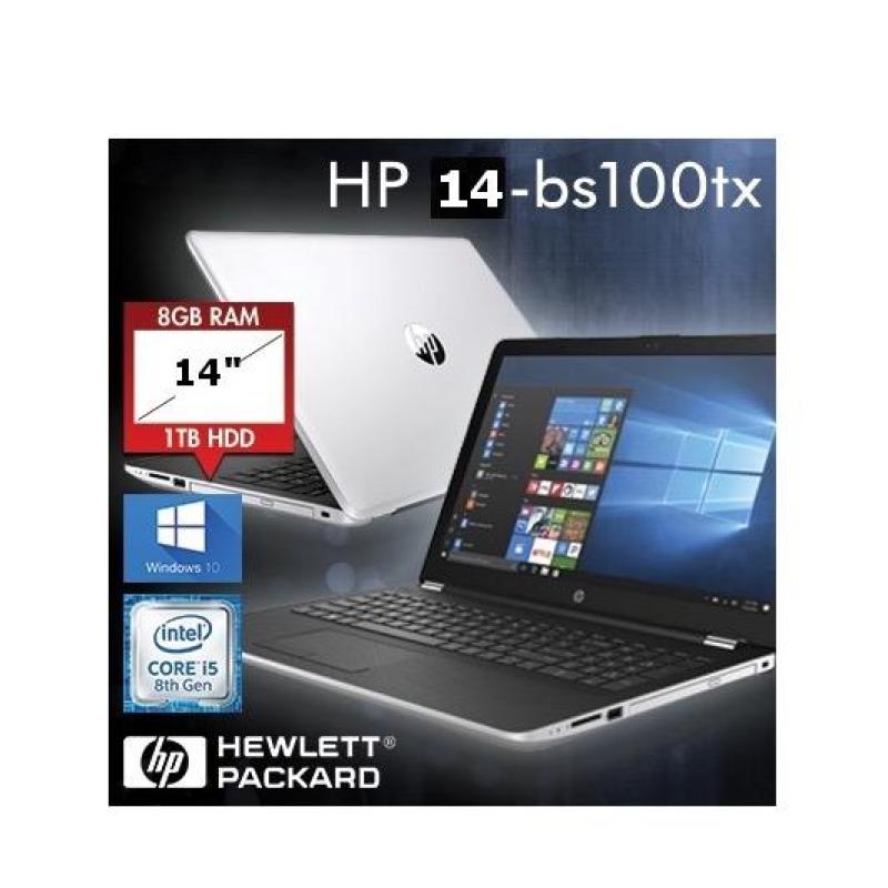 HP Laptop bs100TX/14 or 15 inch /i5-8th Gen/8GB RAM/1TB HDD/2GB Graphics/