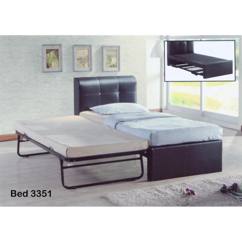 Space Saving 3 in 1 Single Bedframe + Lift Up Pull Out Bed Add-on Mattress options Free Delivery and Installation