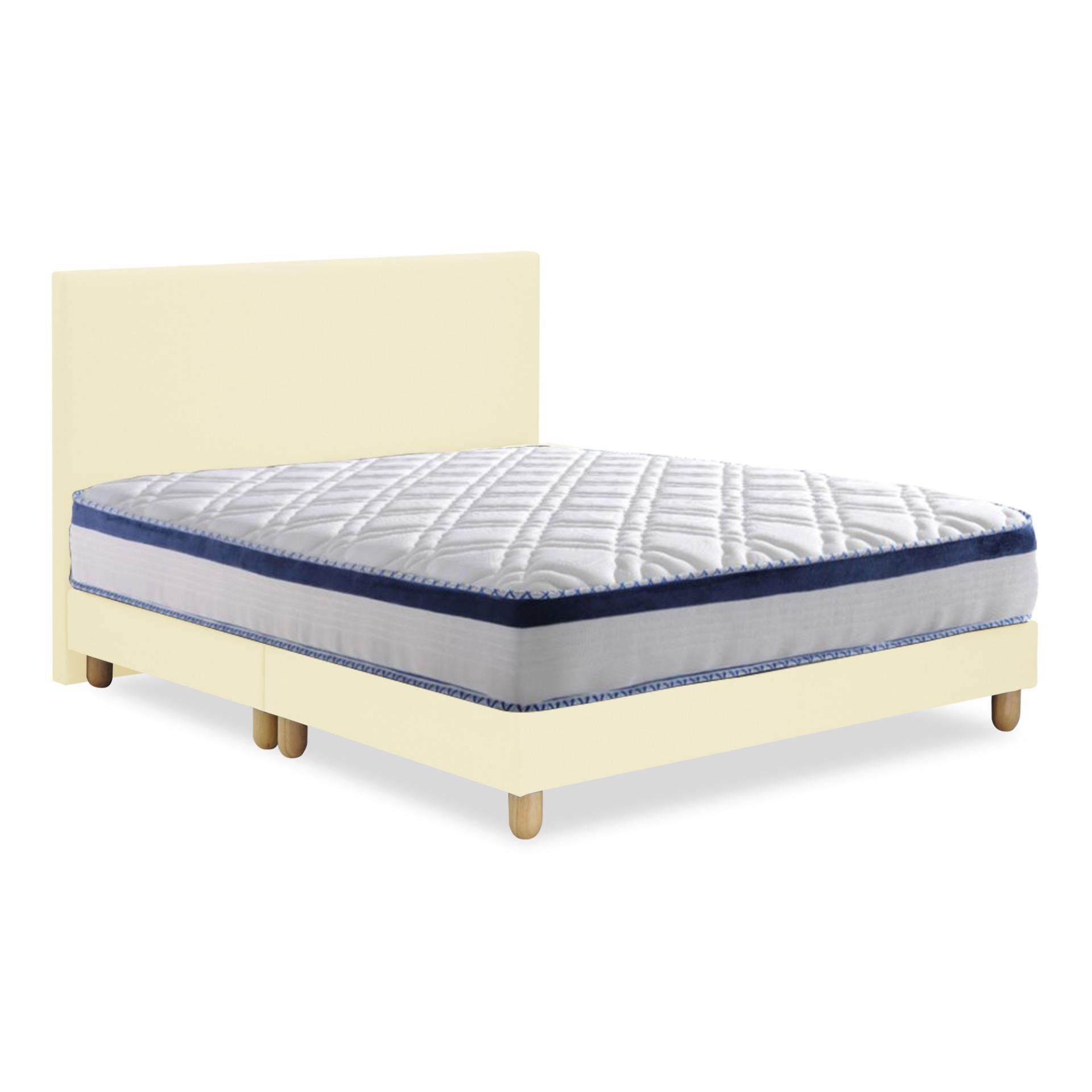 Emma PVC Divan Bed With Foam Mattress (FREE DELIVERY)(FREE ASSEMBLY)