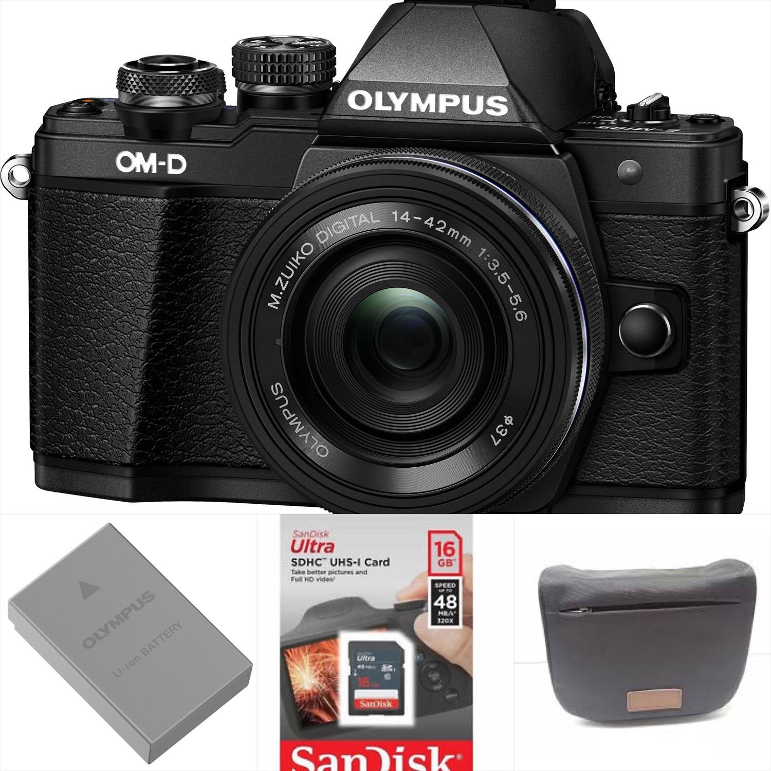 Latest Olympus Mirrorless Products Enjoy Huge Discounts Olympus OM D E M10 Mark III camera kit with 14 42mm EZ