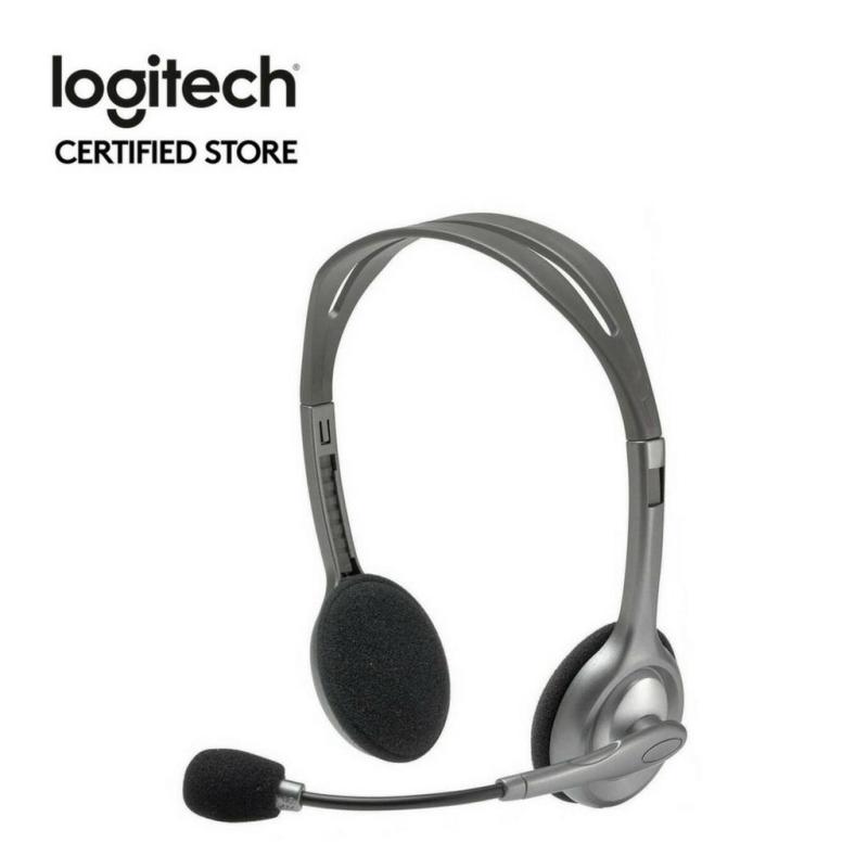Logitech H110 Basic Stereo Headset with 3.5 mm Input and Output Jack Singapore