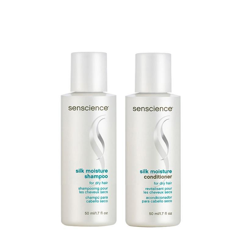 Buy Senscience Silk Moisture Travel Shampoo + Conditioner Set 50ml Each Singapore