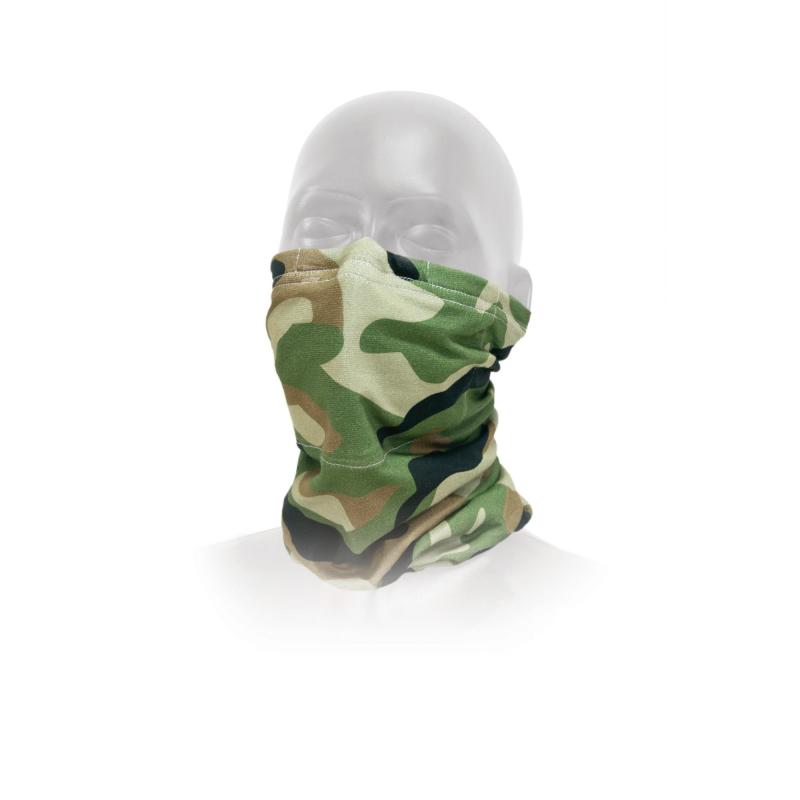 Buy Respilon PM2.5 Nano membrane Washable Anti-Smog Scarf, Size M, Green Camouflage Singapore