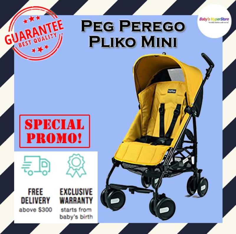 Peg Perego Pliko Mini Stroller - MADE IN ITALY - Local seller warranty 1 YEAR Singapore