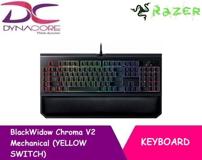 Razer BlackWidow Chroma V2 Mechanical Gaming Keyboard Yellow RZ03-02032300-R3M1 Singapore