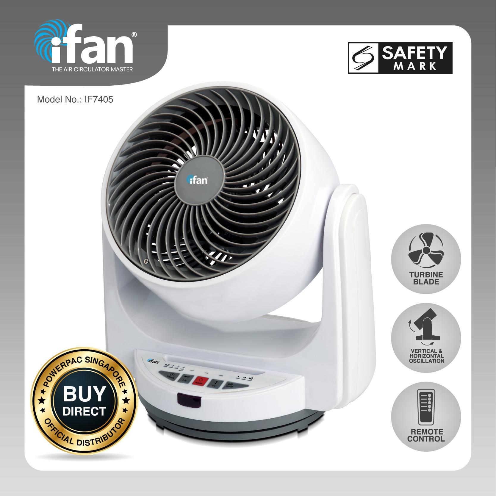 Latest Ifan Fans S Enjoy Huge Lazada Sg Ifan Powerpac 8 Desk Fan With Whole Room Air Circulator If7405