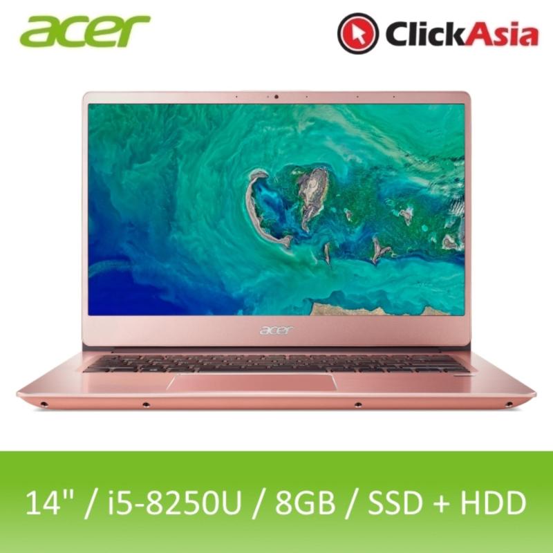 Acer Swift 3 (SF314-54G-566E) - 14 FHD/i5-8250U/2*4GB DDR4/128GB SSD+1TB HDD/Nvidia MX150/W10 (Pink)