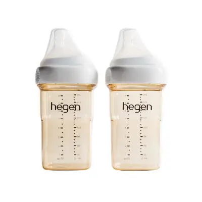 Hegen PCTO™ 240ml/8oz Feeding Bottle PPSU, 2-Pack