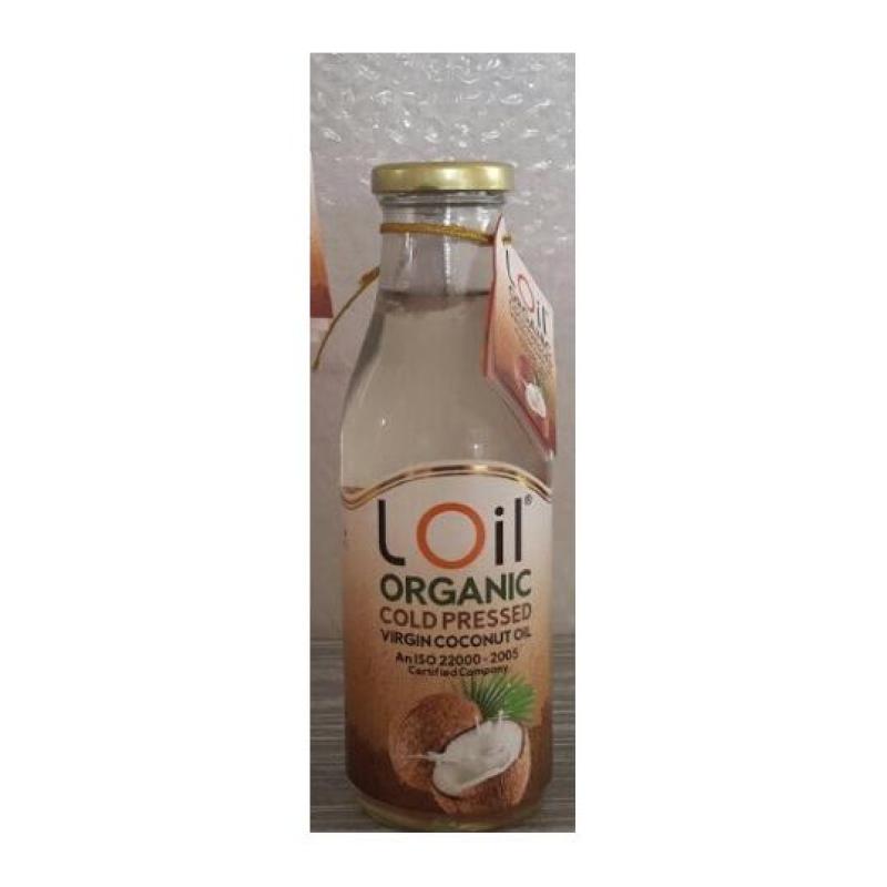 Buy L-oil Cold Pressed Organic Virgin Coconut Oil 500ml Singapore