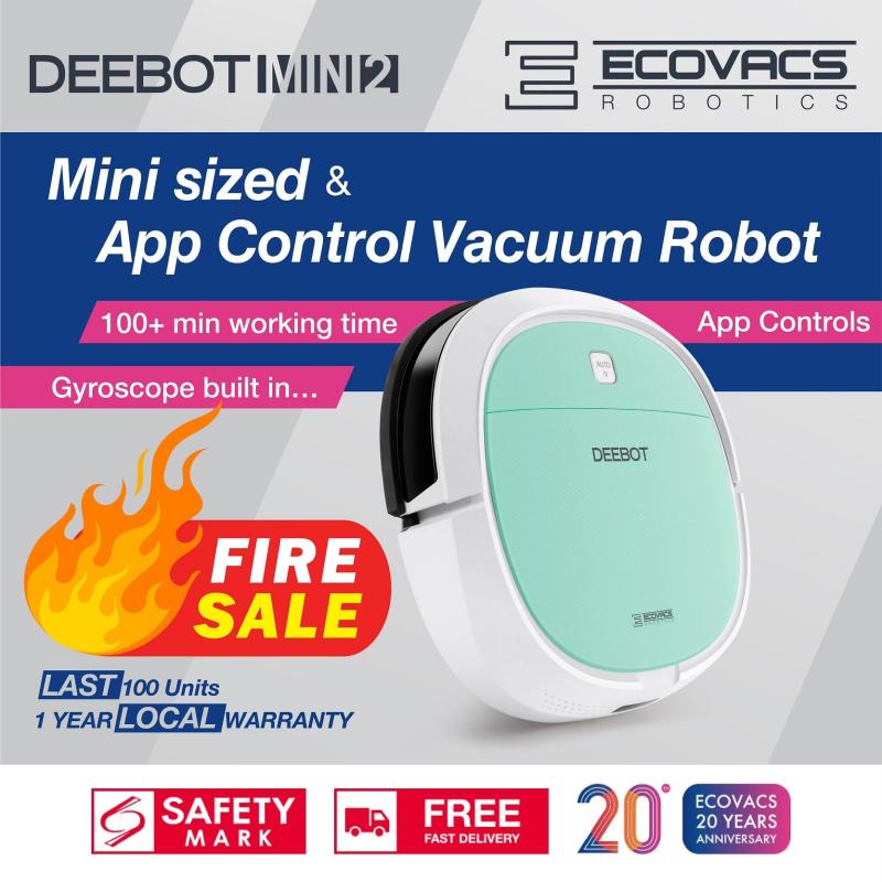 ECOVACS DEEBOT Mini 2 Robot Vacuum Cleaner Singapore