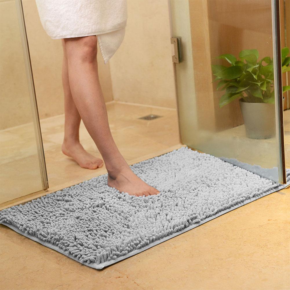 Hiqueen 40x60cm Microfibre Non Slip Soft Carpet Water Absorbing