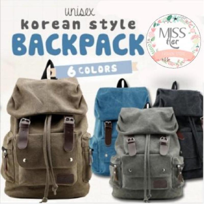 MISSHER ★Unisex Korean Version Shoulder bag Backpack School Bag Unisex backpack Men bag Lady Bag Women Bag BPB-CC01