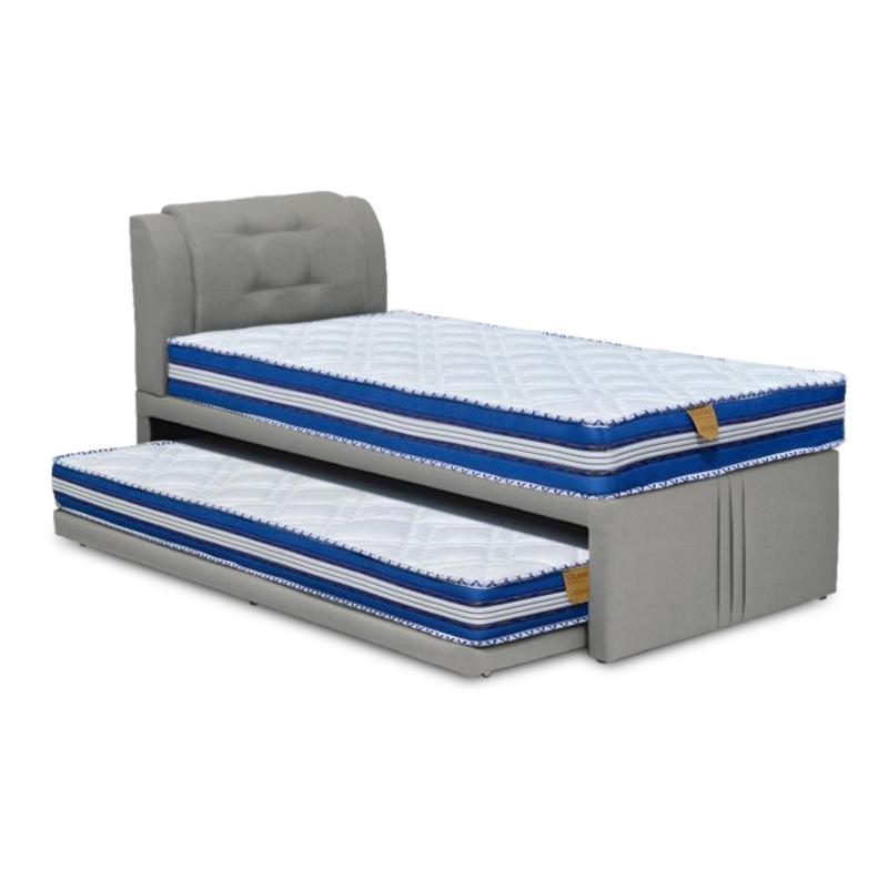 Loris 3-in-1 Bed + Spring Mattress (Top Super Single, Bottom Single)(FREE DELIVERY)(FREE ASSEMBLY)