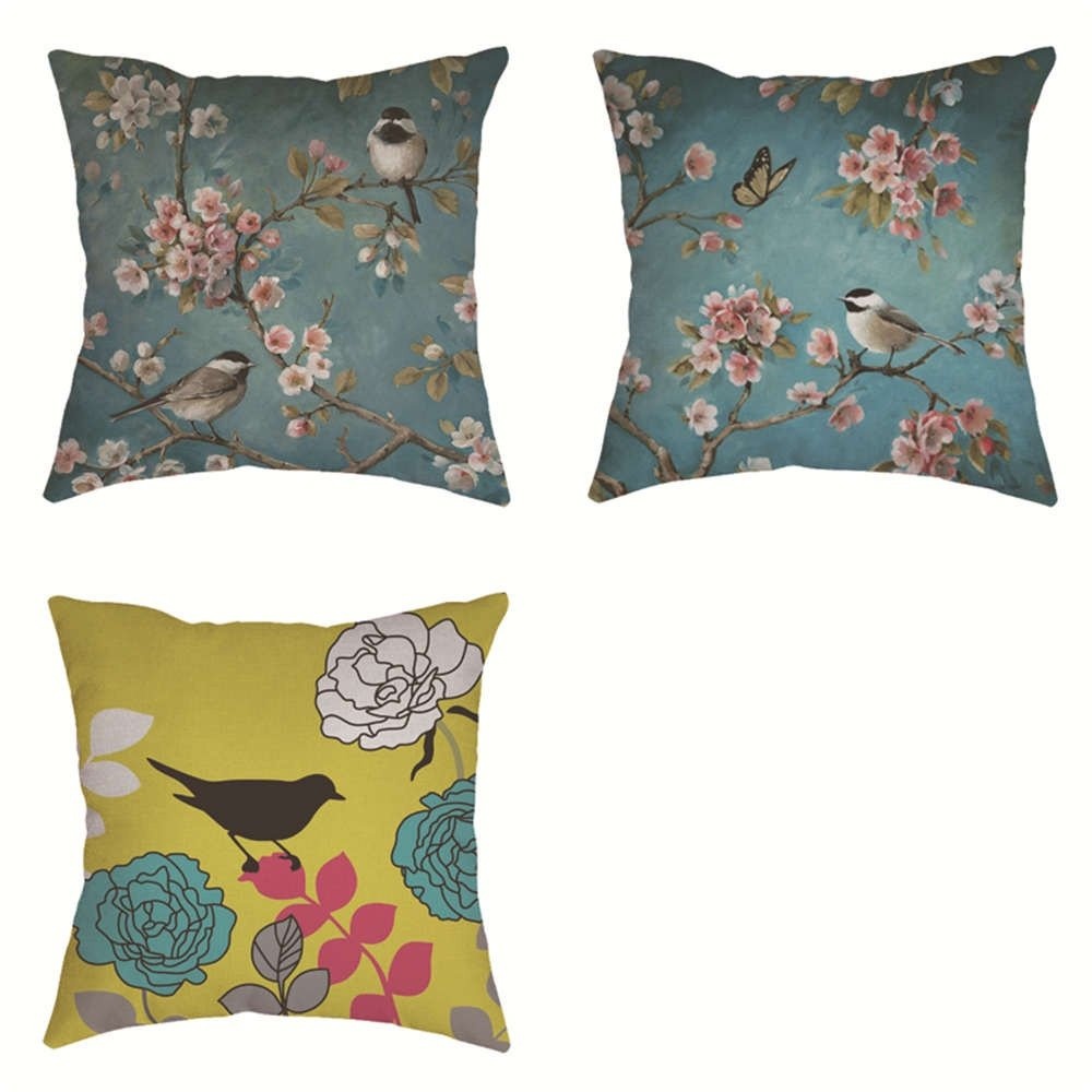 1PC Multicolor Peach Skin Pillow Cover Sofa Waist Throw Multicolor Pillow Cover Waist Throw Cushion Case Sofa Home