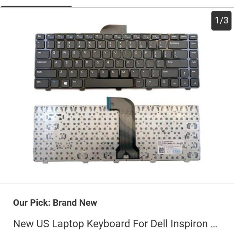 for Dell Inspiron 14 3421 14r 5421 5437 Vostro 2421 Latitude 3440 US Keyboard