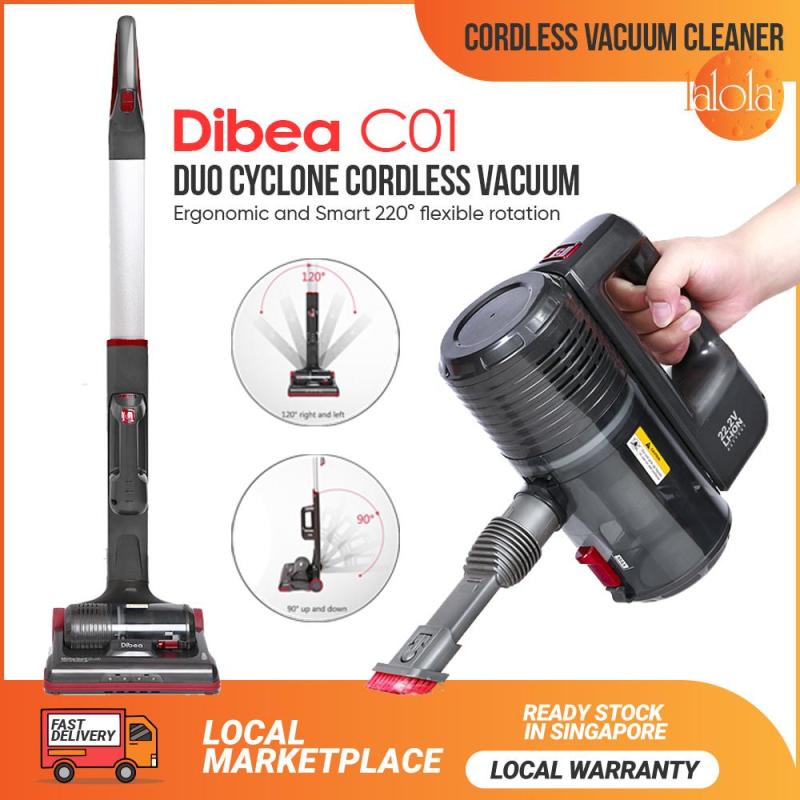 DIBEA® C01 DUO CYCLONE CORDLESS VACUUM CLEANER Singapore