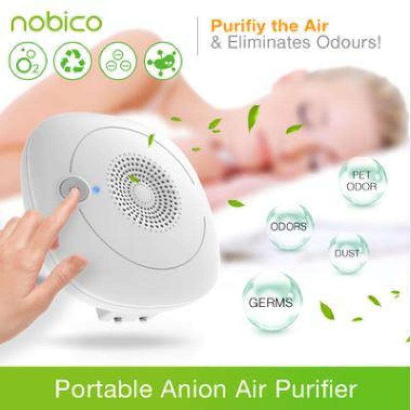 ★SG ★2018★NOBICO★ Portable Anion Air Purifier / Home / Baby Room/ Toilet★ Odour Remover★Ionizer Singapore