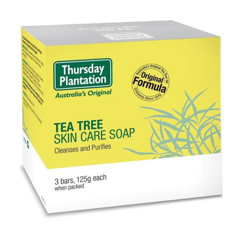 Buy Thursday Plantation Tea Tree Soap 3 x 125g December 2020 Singapore