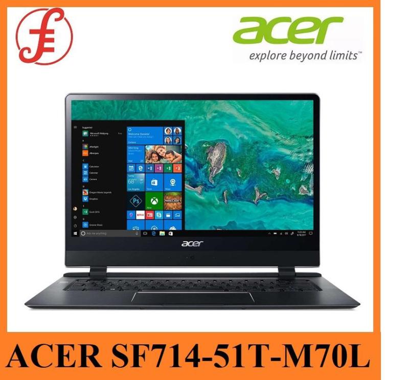 ACER SWIFT 7 SF714-51T-M70L 14 INCH INTEL CORE I7-7Y75 8GB 256GB SSD WIN 10