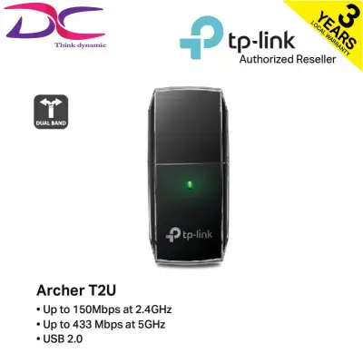 DYNACORE - TP-LINK - ARCHER T2U, AC600 Wireless Dual Band USB Adapter