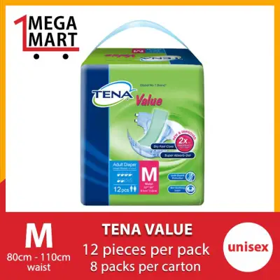 TENA Value M 8 x 12s Carton Sales